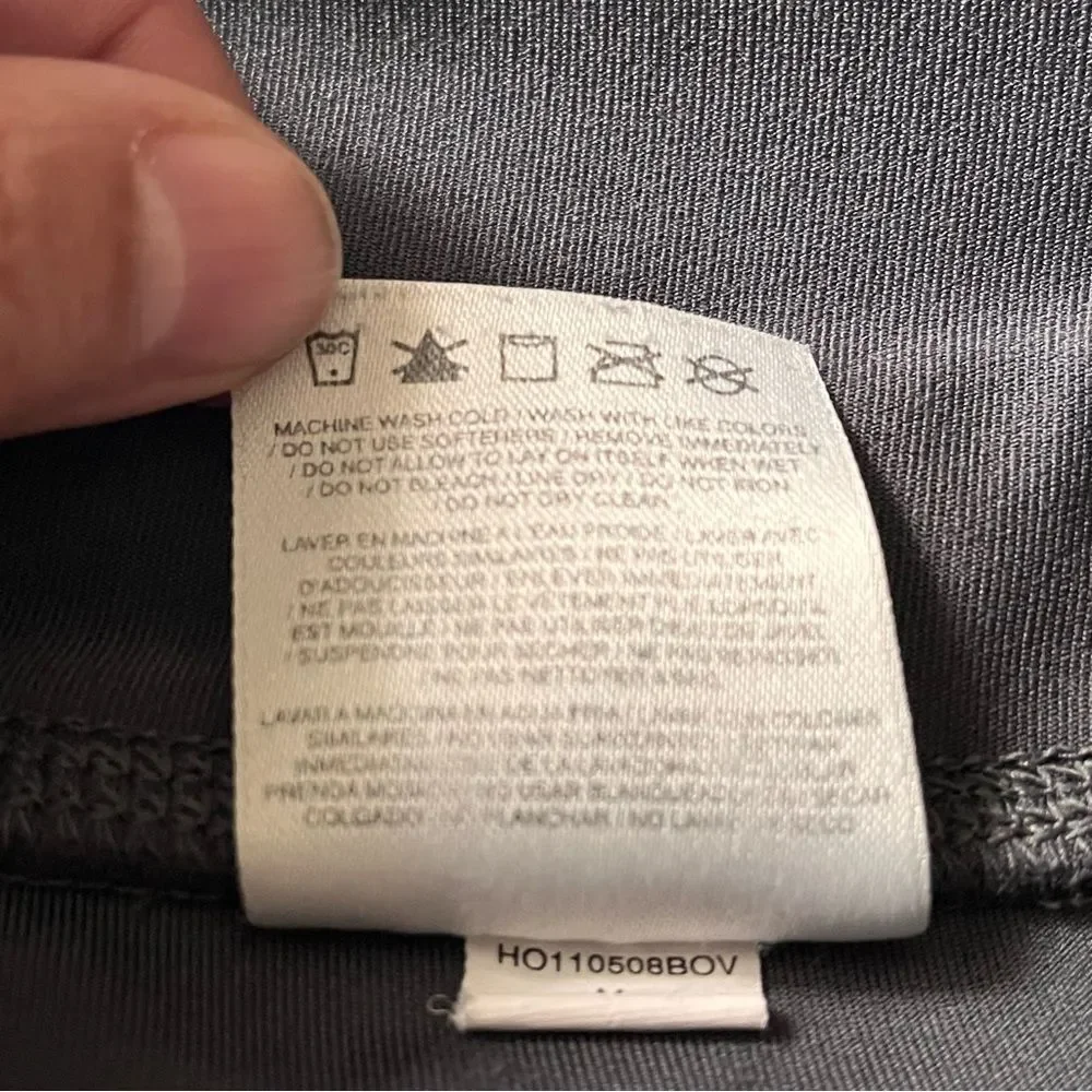 Nike Dri-Fit Dark Gray Pull-On Wide-Leg Yoga Athleisure Pants Size Medium